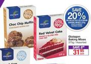 Glutagon Baking Mixes Assorted-375gm Each