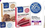 Glutagon Baking Mixes Assorted-375g Each