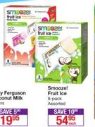 Smooze Fruit Ice 8 Pack Assorted-Each