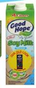Good Hope Soy Milk 1Ltr Regular Or Unsweetened-Each