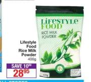 Lifestyle Food Rice Milk Powder-400g