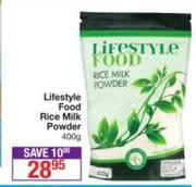 Lifestyle Food Rice Milk Powder-400gm
