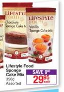 Lifestyle Food Sponge Cake Mix Assorted-350g Each