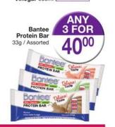 Bantee Protein Bar Assorted-3 x 33g