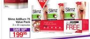 Slimz Adi Burn 75 Value Pack 3 x 30 Capsules