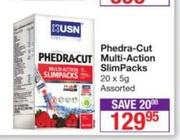 USN Phedra Cut Multi Action Slim Packs Assorted-20 x 5g