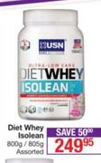 USN Diet Whey Isolean Assorted-800g/805g