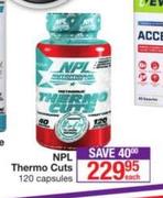 NPL Thermo Cuts 120 Capsules-Each