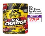 NPL N.O.Charge Pre Workout Assorted-420g
