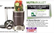 Nutri bullet HI-Speed Blenders