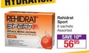 Rehidrat Sports-6 Sachets