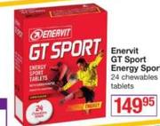 Enervit GT Sport Energy Sport Tablets