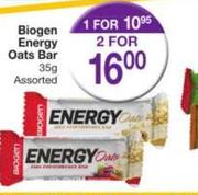 Biogen Energy Oats Bars-35g Each