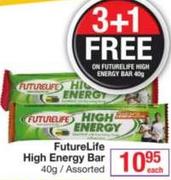 FutureLife High Energy Bar-40g Each