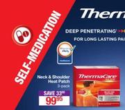 Thermocare Neck & Shoulder Heat Patch-3-Pack