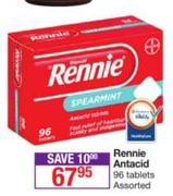 Renine Antacid-96 Tablets Assorted