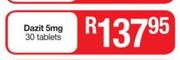 Dazit 5Mg-30 Tablets