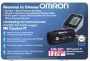 Omron M6 Comfort IT Blood Pressure Monitor