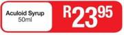 Aculoid Syrup-50ml