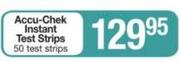 Accu-Check Instant Test-50 Test Strips