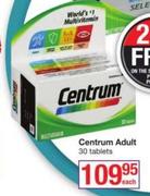 Centrum Adult 30 Tablets