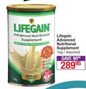Lifegain Advanced Nutritional Supplement Assorted-1Kg