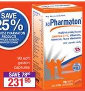 Pharmaton 90 Soft Gelatin Capsules