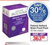 Patrick Holford Brain Food Pack 30 Day Supply