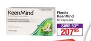 Flordis KeenMind 60 Capsules