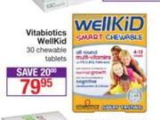 Vitabiotics Wellkid 30 Chewable Tablets