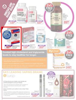 Dis-Chem : Healthy Living (22 Sep - 15 Oct 2017), page 8