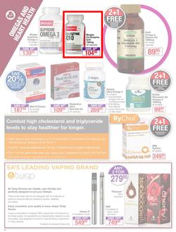 Dis-Chem : Healthy Living (22 Sep - 15 Oct 2017), page 8