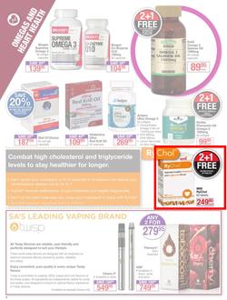 Dis-Chem : Healthy Living (22 Sep - 15 Oct 2017), page 8