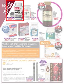 Dis-Chem : Healthy Living (22 Sep - 15 Oct 2017), page 8