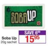 Soba Up-20g Sachet