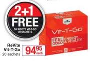 Re-Vite Vit-T-Go 20 Sachets