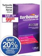 Turbovite Focus Syrup-500ml