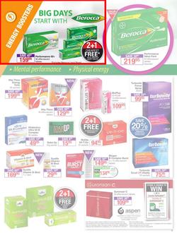 Dis-Chem : Healthy Living (22 Sep - 15 Oct 2017), page 9