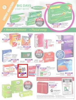 Dis-Chem : Healthy Living (22 Sep - 15 Oct 2017), page 9