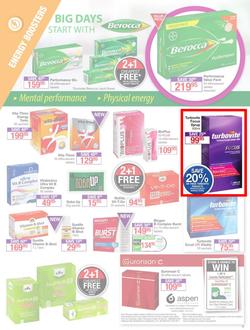 Dis-Chem : Healthy Living (22 Sep - 15 Oct 2017), page 9