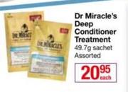 Dr.Miracle's Deep Conditioner Treatment Sachet Assorted-49.7g Each