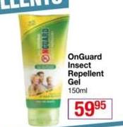 On Guard Insect Repellent Gel-150ml 