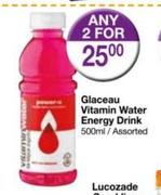 Glaceau Vitamin Water Energy Drink Assorted-2 x 500ml