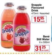 Snapple Flavoured Drink Assorted-473ml Each