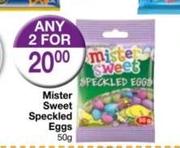 Mister Sweet Speckled Eggs-2 x 50g