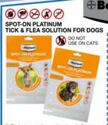 Bayopet Spot On Platinum Tick & Flea Solution For Dogs(25Kg & Over)