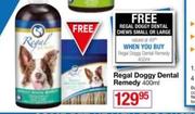 Regal Doggy Dental Remedy-400ml