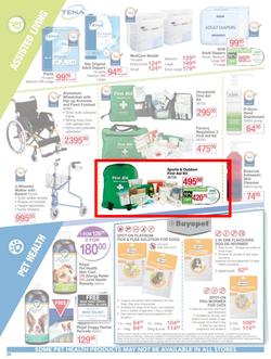 Dis-Chem : Savings (22 Sep - 15 Oct 2017), page 22