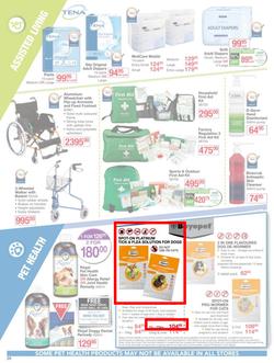 Dis-Chem : Savings (22 Sep - 15 Oct 2017), page 22