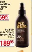 Piz Buin Tan & protect Oil Spray SPF30-150ml